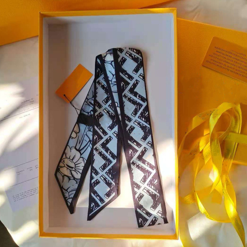 

fashion designer design Woman's Scarf, letter copy Handbag Scarves, Neckties, Hair bundles ,100% silk material Wraps 5*120