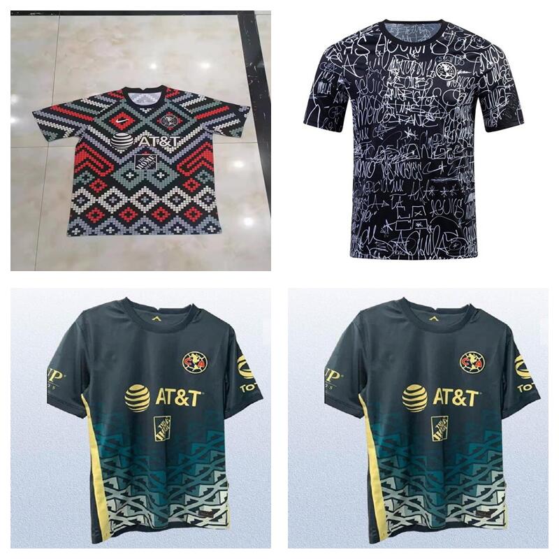 

Size S-3XL liga mx 21 22 Club America Soccer Jerseys leon third 2021 2022 mexico Léon Tijuana Tigres UNAM Chivas Guadalajara Cruz Azul Footb, Black