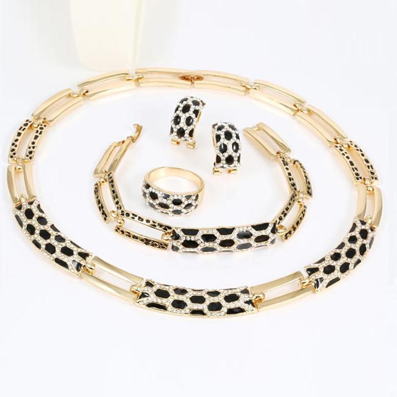 

Chains WENDYFO Arrive Ladies Fashion Gold Color Necklace For Women Casual Luxury Beads Necklaces Female Jewelry Accessories
