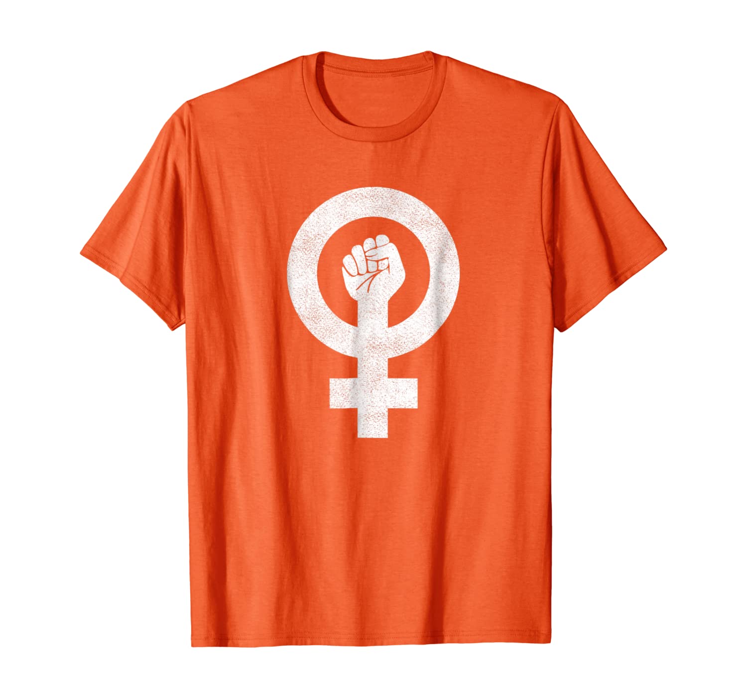 

Female Resist Fist : feminist shirt for LGBT womens rights, White;black