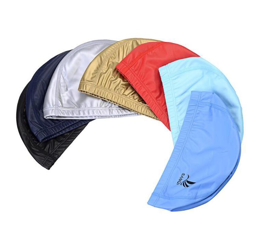 

Free Size PU Coating Swimming Cap Comfortable Waterproof General One Pieces Caps