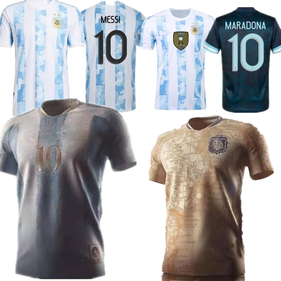 

Player Fans Version Argentina Soccer Jersey 20 21 Copa America Home 1986 Football Shirts 2021 2022 MESSI DYBALA LO CELSO National Team MARADONA Men + Kids kit uniforms, Anniversary argentina