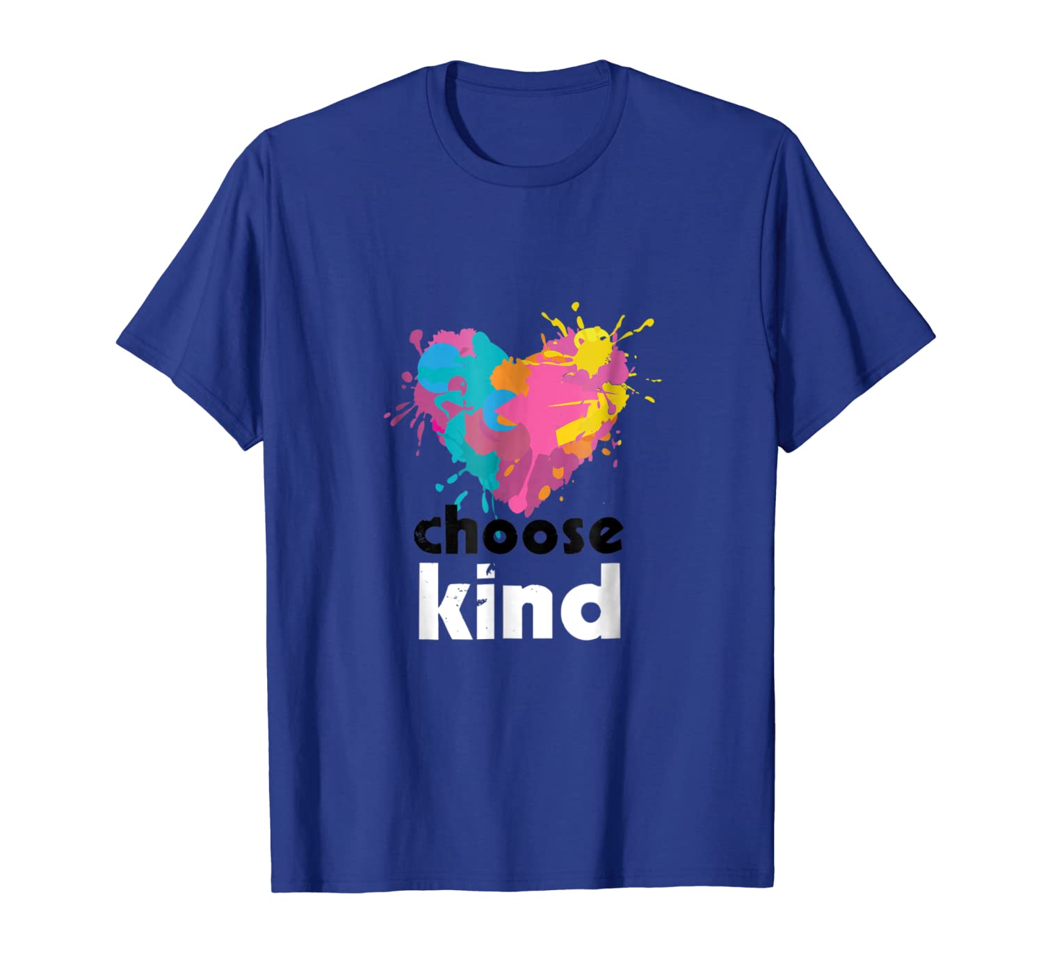 

choose kind t shirt with heart, White;black