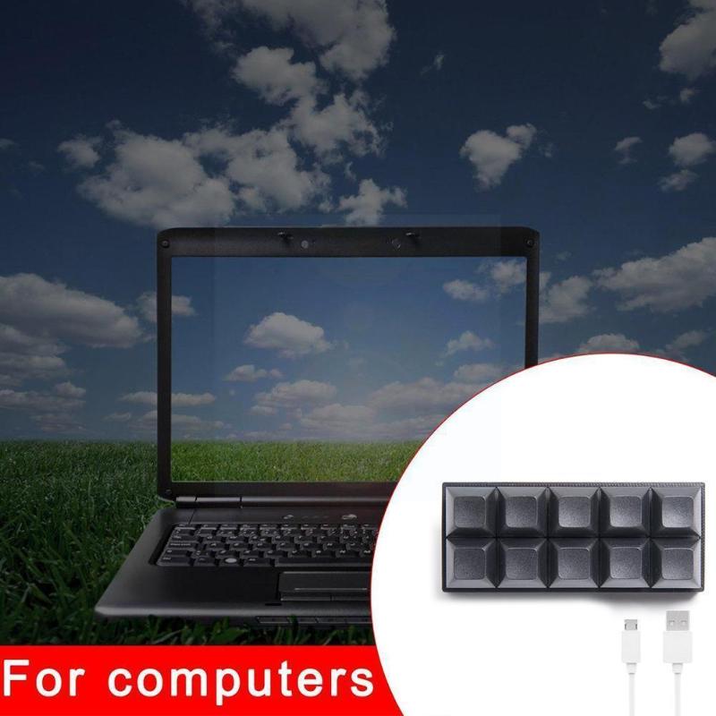 

Keyboards Mechanical Board 10- Macro Custom Shortcut Office Combination S B B3i2