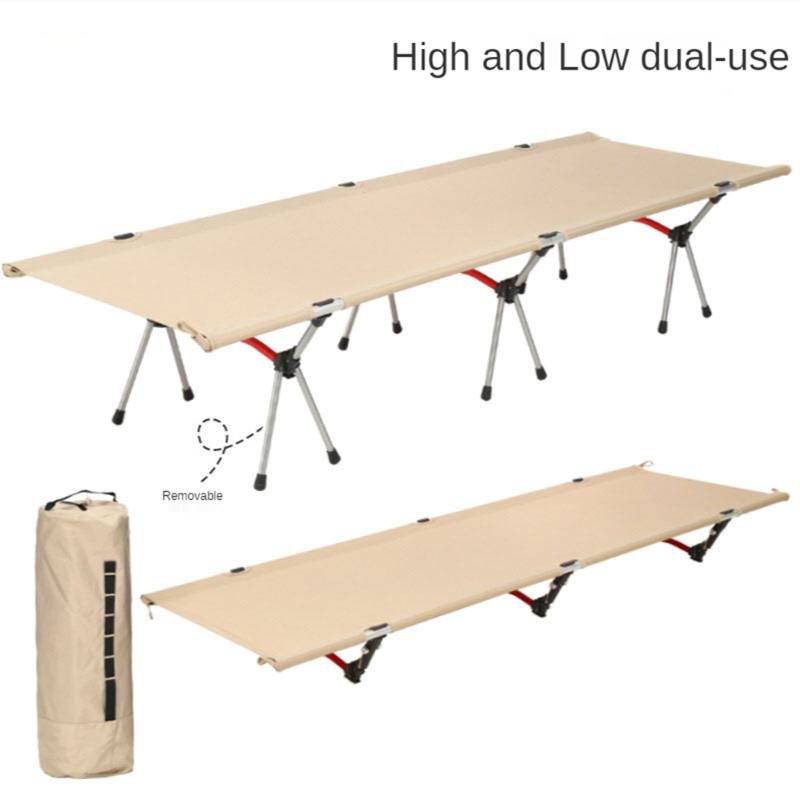 

Camp Furniture Folding Picnic Table Camping Wood Bed Portable Outdoor Indoor Travel Beach Garden BBQ