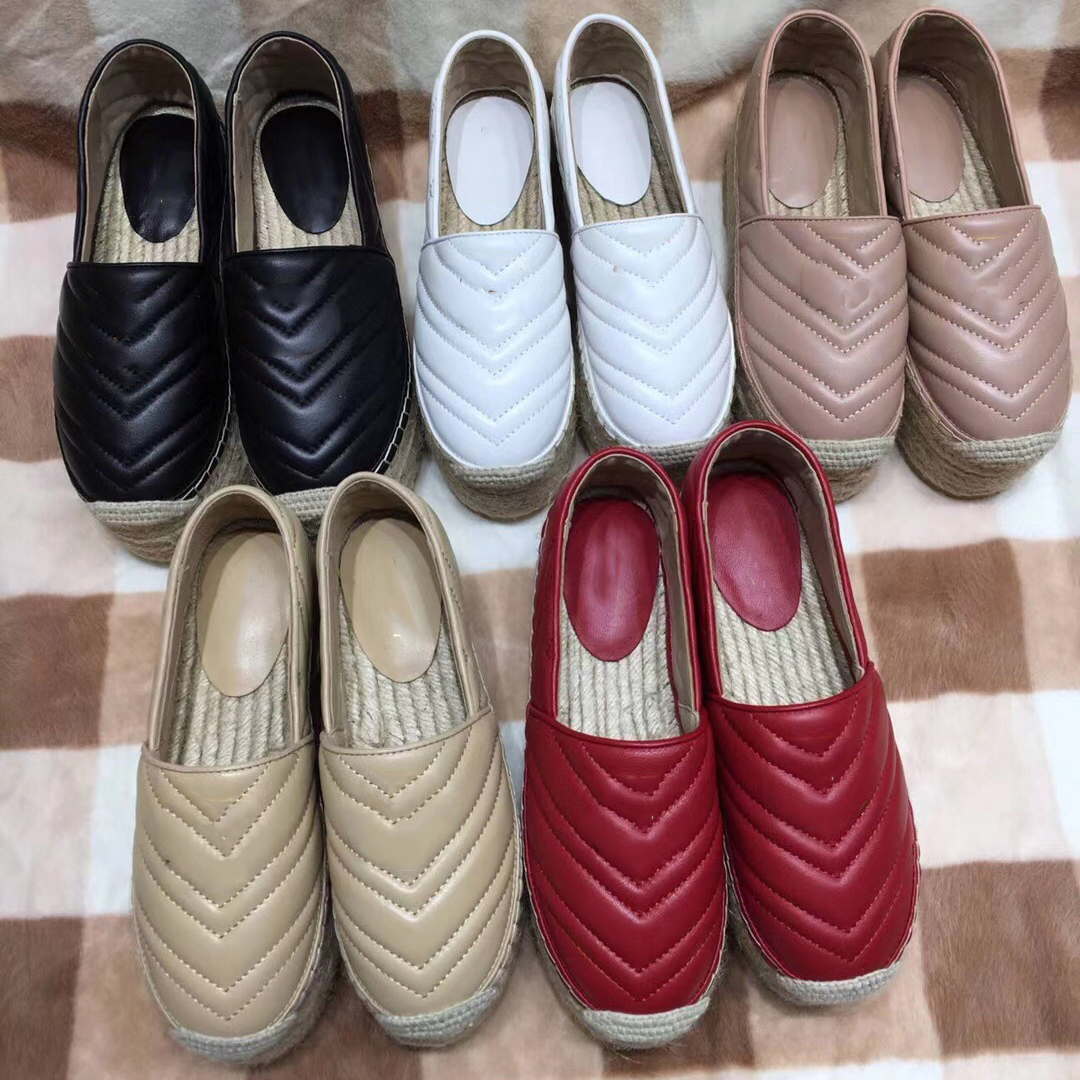 

Women Sandals Luxury Designer Sandal Leather Slides Platform Shoes Womens Designers Slippers Hemp Rope Woven Outsole XX-0280, Not link product;not choose the option