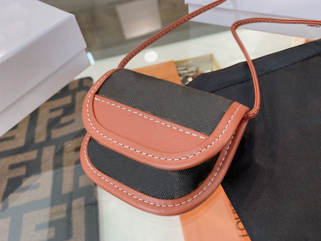 

Original Packaging Brown 21ss Brand Designer Shoulder Bag High Quality Leather Handbag Crossbody Messenger Bags Totes Coin Purse