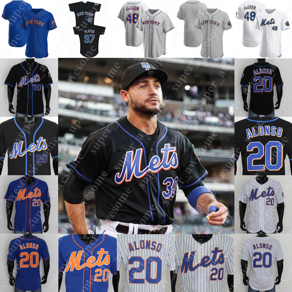 

Pete Alonso Jersey Javier Baez Kevin Pillar Francisco Lindor Jeff McNeil Brandon Nimmo Michael Conforto Jacob deGrom Noah Syndergaard Marcus Stroman James McCann, Black