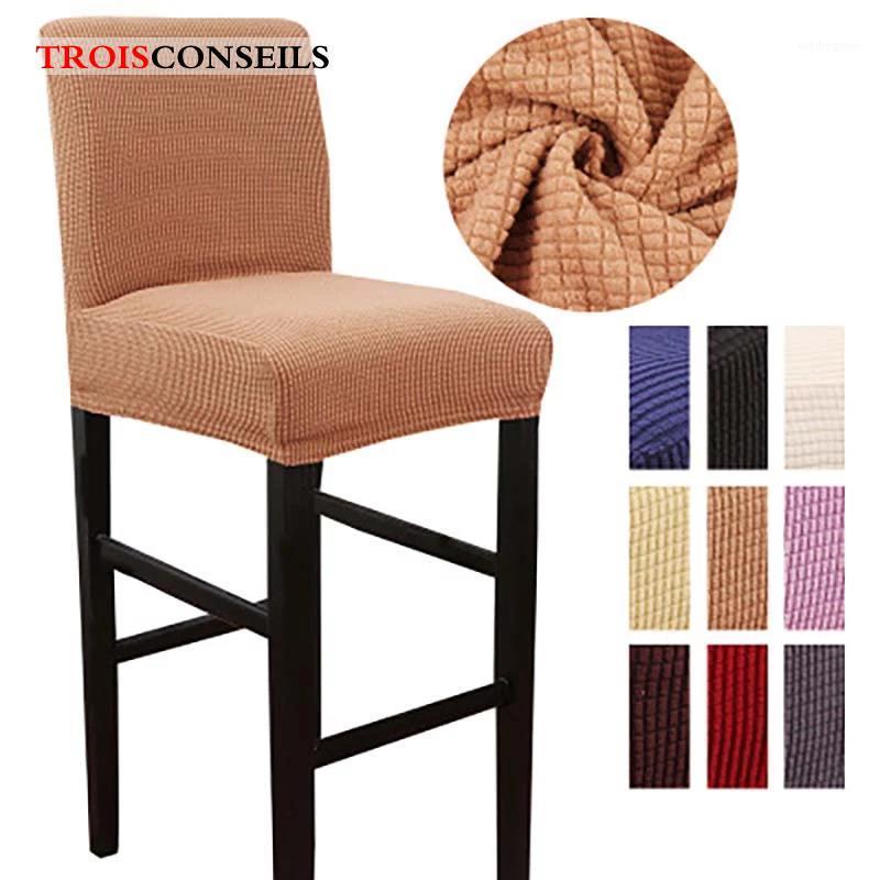 

1/5/10pcs Universal Size Elastic Chair Cover Waterproof Washable Seat Covers For High Chairs Home Plaid With Back