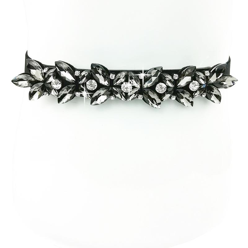 

Belts Women's Belt Narrow Korean Fashion Leisure Decoration Dress Coat Waist Seal Thin Personality Trend Elastic, White