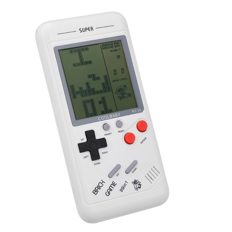 Portable Game Players RS-99 Classic Console 3.5inch Handheld Tetris Block Puzzle Built-in 26 Kinds Of Games For Kids Gifts-image-744051371