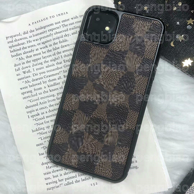 

Designer Fashion Print Flower Phone Cases For iPhone 12 11 Pro Max X Xs Xr 8 7 Plus Back Case PU Leather Style Shell Skin Cover