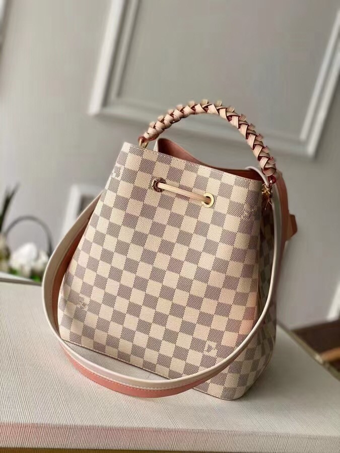 

Imported soft calfskin full leather drawstring women's bucket bag 2021 female designer woven one-shoulder handbag supplier wholesale discount