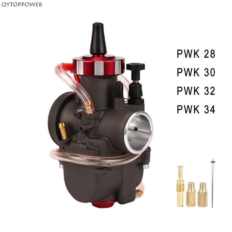 

Motorcycle Fuel System Black Carburetor 28 30 32 34mm Power Jet 4T For PWK PE Carburador 125cc 150cc 200cc 250cc 350cc Dirt Bike Carb