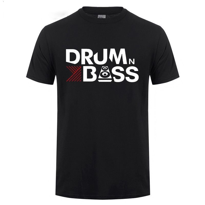 

Drum N Bass T-Shirt Funny Birthday Gift For Men Male Short Sleeve Round Neck Cotton Streetwear Casual T Shirt Summer Tops Tee [<fmugum6@163.