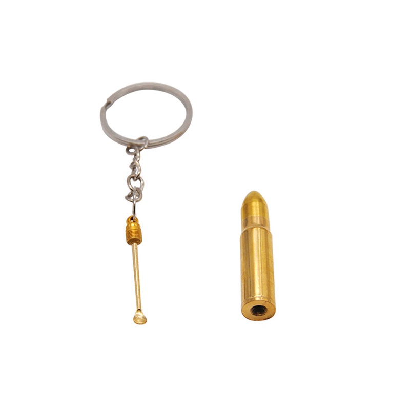 

Premium Bullet Shape Brass Metal Snuff Snorter Spoon 52MM Sniffer Snorter Powder Hoover Hooteer Snuff Smoking Tobacco Herb PipeShovel 303 V2