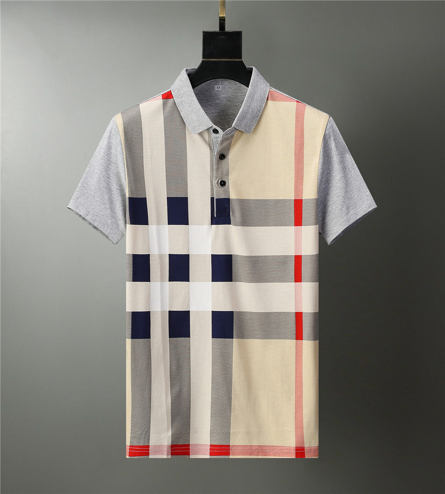 

2021 Men's Designer T-Shirt Polo Shirt Cotton Deluxe Sailor Collar Short Coat for the latest summer fashion sizes 3XL #TL10, White;black