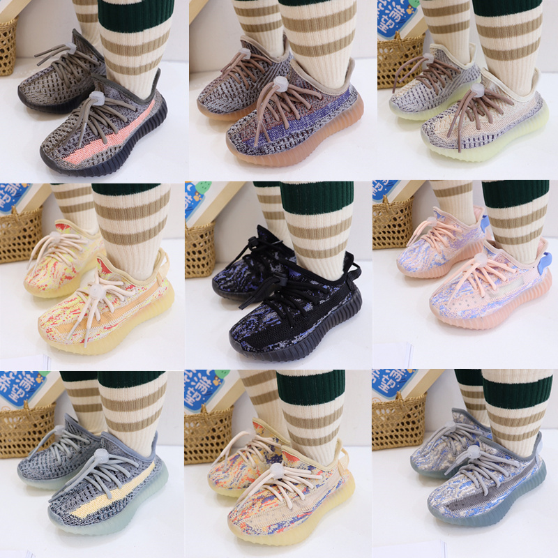 

Kids Children Youth breathable Sneakers Infant Girls and Boys Enfants Chaussures Toddlers Green Glow Running Junior Static Refective, Black