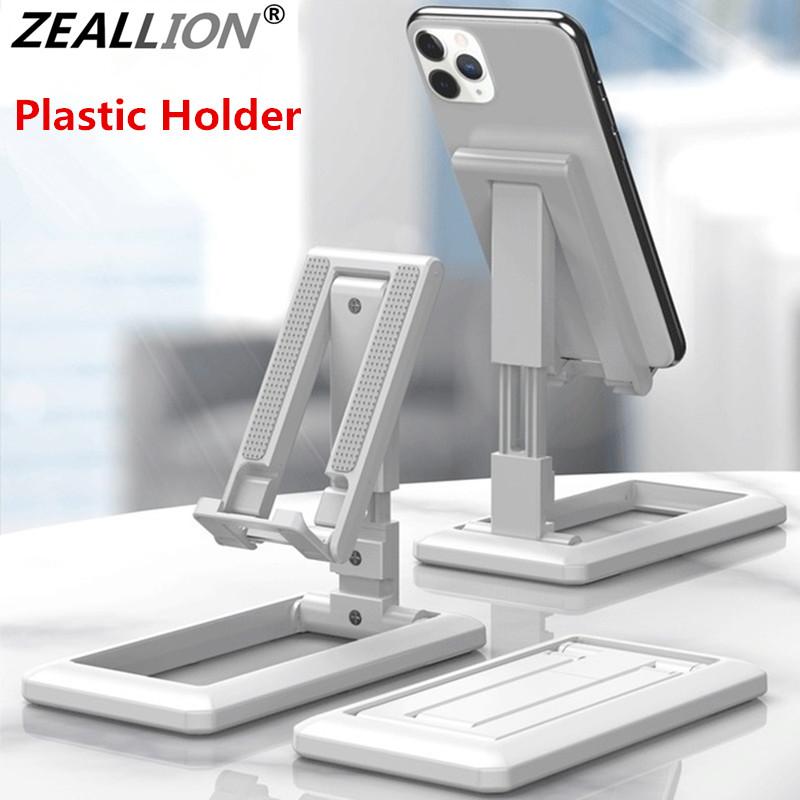 

Zeallion Desktop Foldable Multifunctional Mobile Phone Bracket Universal Plastic Holder Desk Stand Cell Mounts & Holders