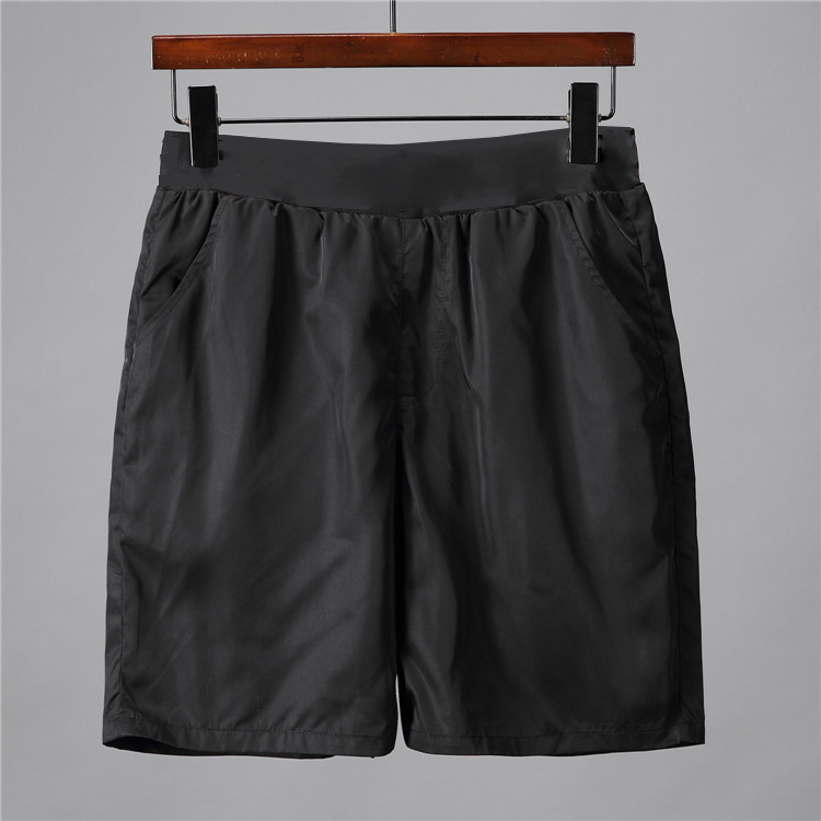 

A2019 Waterproof fabric runway trousers Summer Beach Pants Mens Board Shorts Men Surf Shorts Swim Trunks Sport Shorts, Black