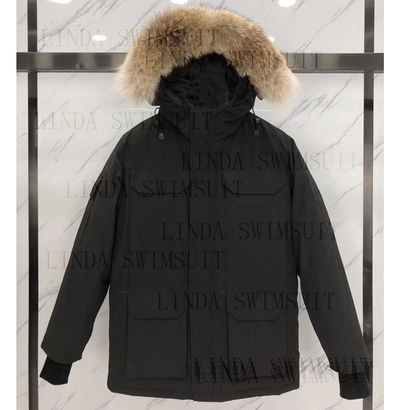 

Men Women designer Down real wlf fur jackets good coat winter outdoor cold-proof thickened warm stracket Suit high quality Casual solid Camouflage color 08#, Ivory