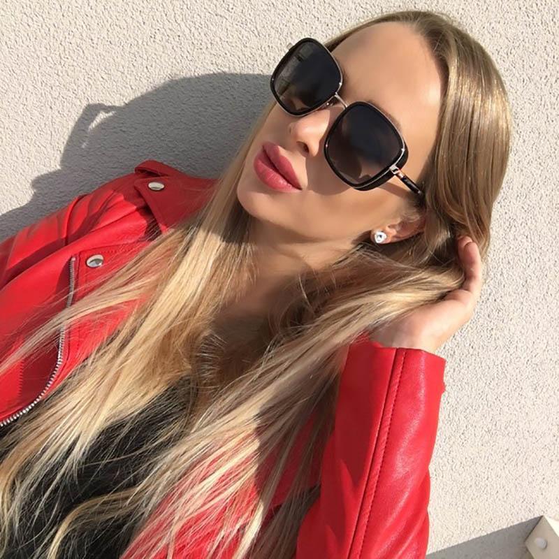 

Eoome Designer High Quality Square Sunglasses Arrival Female Eyewear De Grau Feminino UV Protection Summer Wearing With Case1