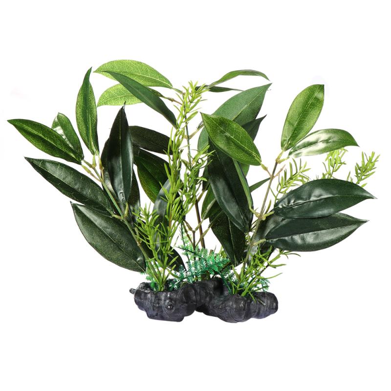 

Decorative Flowers & Wreaths POPETPOP Artificial Leaf Grass Beautiful Aquarium Decor For Home Store Fish Tank, As shown