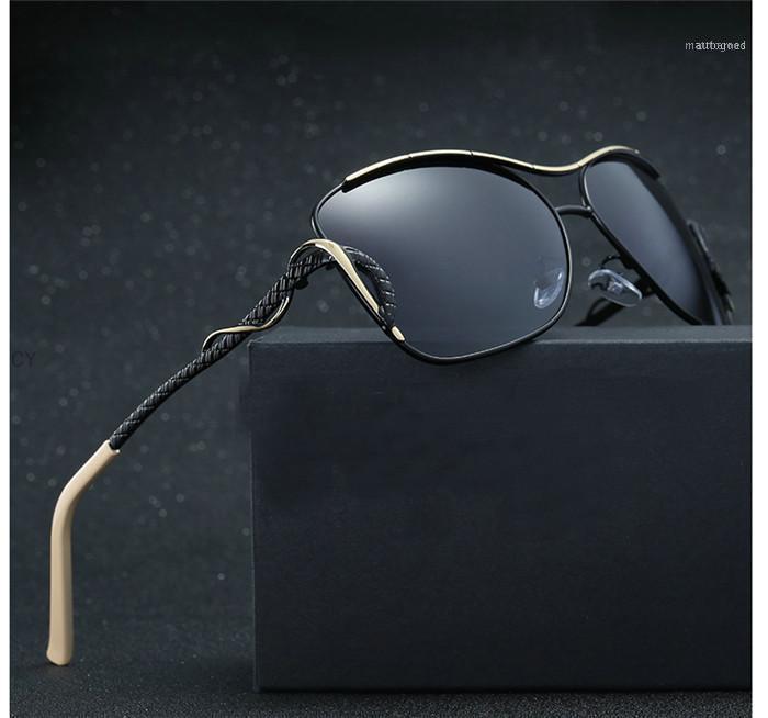 

Sunglasses 2021 Fashion Polarized Women Butterfly Sun Glasses Ms Brand Design Atmosphere Classic Goggles UV400 FML1