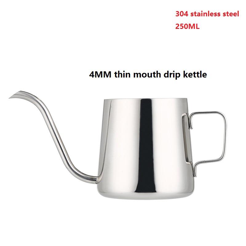 

Coffee Pots Fei 1pcs 2021 Arrival 3 Colors Drip Kettle Pot Stainless Steel Gooseneck Spout For Barista Hanging Ear
