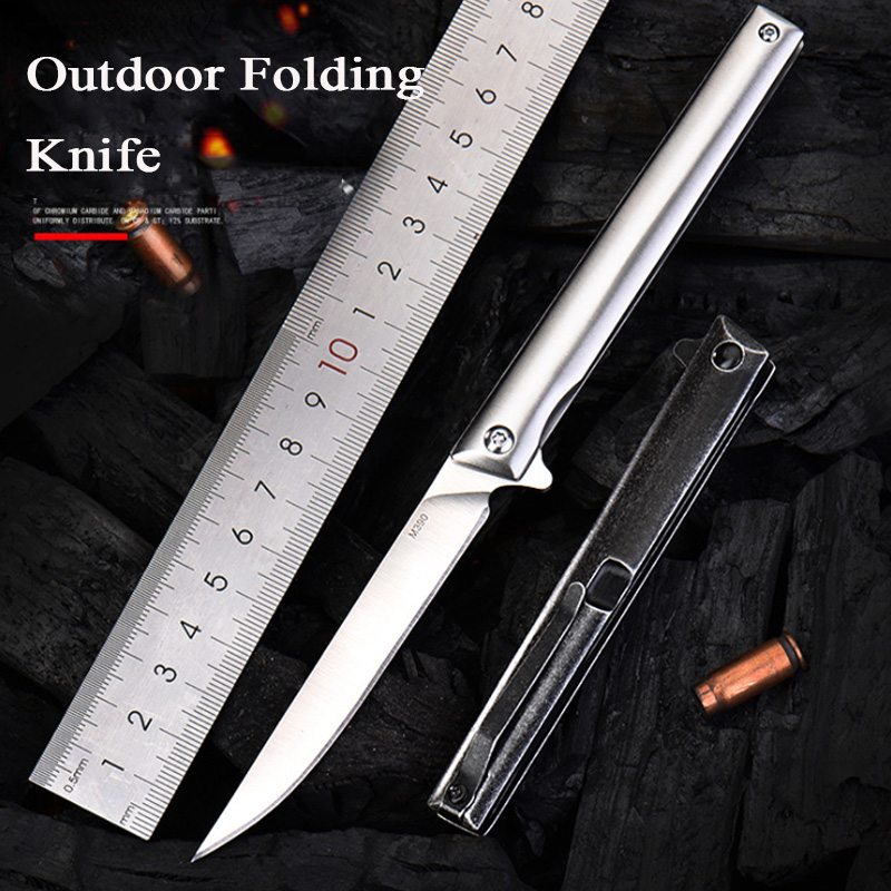 

Cod Stee Pocket Foding Kitchen Knife Mini Camping Fruit Knives Sef Defence Cooking Toos EDC Knife