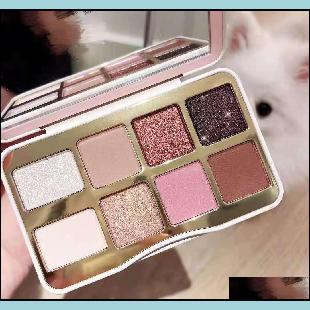 

Other Health & Beauty Items Fast Epacket! Makeup Peach Eyeshadow Palette Glow Bronzers Highlighters 8 Color Christmas Eye Shadow 12Pic/1Lot