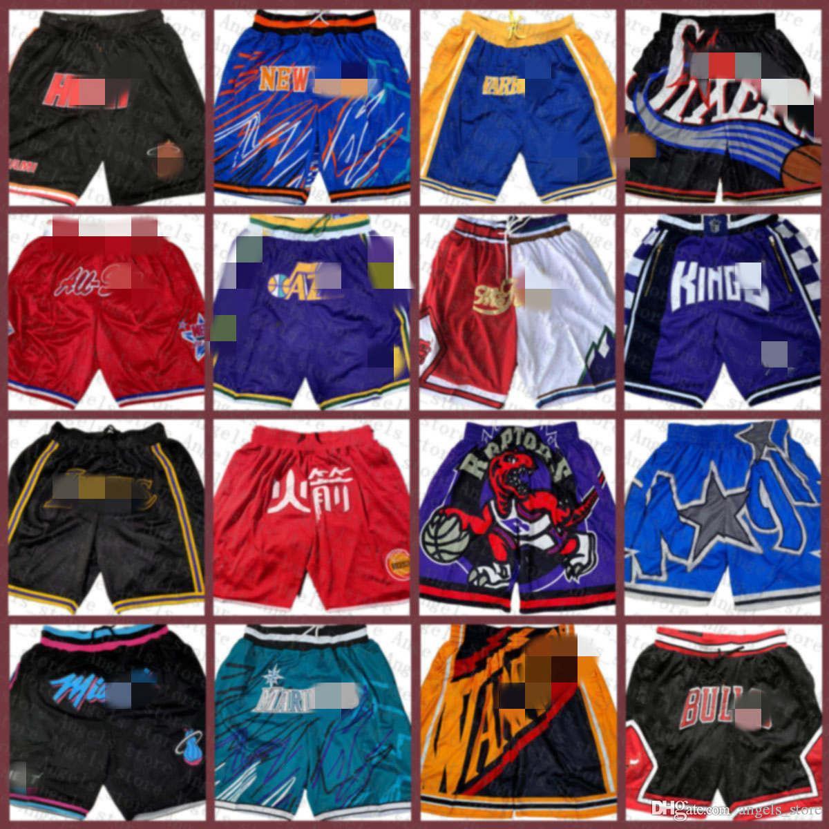 

Utah Jazz Brooklyn Net Cleveland Orlando Magic Atlanta Hawk Just Basketball Shorts DON Mitchell & Ness Shorts Gold, Black;red