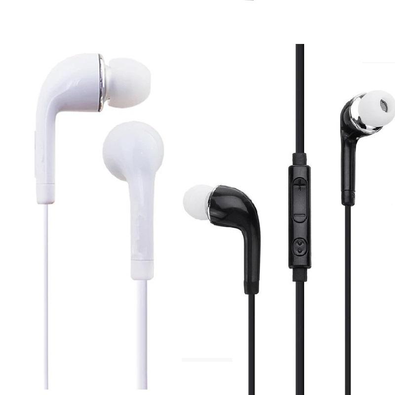 

j5 Stereo Earphones 3.5mm In-Ear Headphones Headset with Mic and Remote Control for Samsung Galaxy S3 S6 S7 S8 Note 2 4 htc android phone, Opp bag