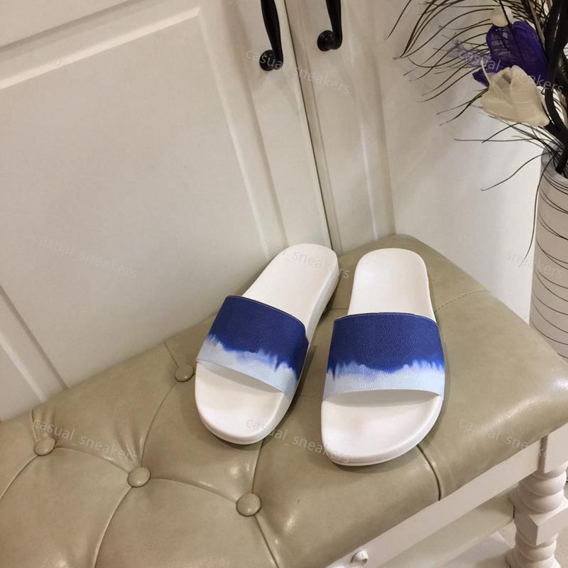

Men Women Waterfront Mule Slippers White Multicolor Wide Front Strap Slides Platform Pool Slide Mens Fashion Home Sandals Casual Summer Flip Flops