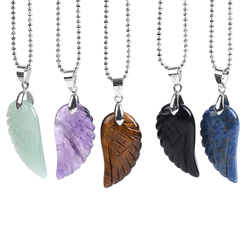 

Wing Crystal Necklace 7 6hd Q2