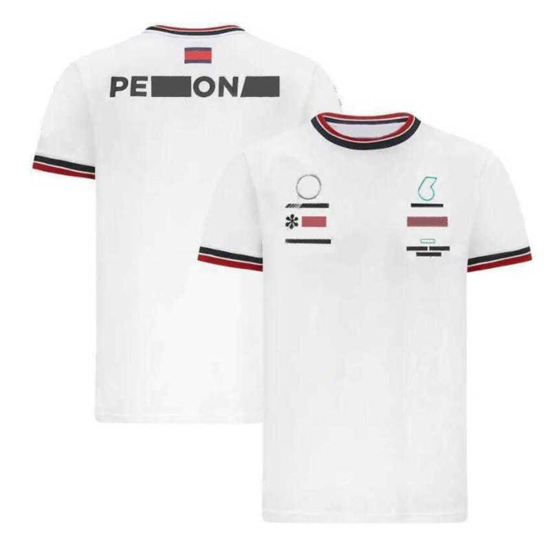 

Tshirts Mercedes F1 Team Mens Lewis Hamilton t Shirts Tee Black Petronas Formula One Polo Pit Grand Prix Motorcycle Fast Dry Riding Clothes Sportswear D24h Sc36