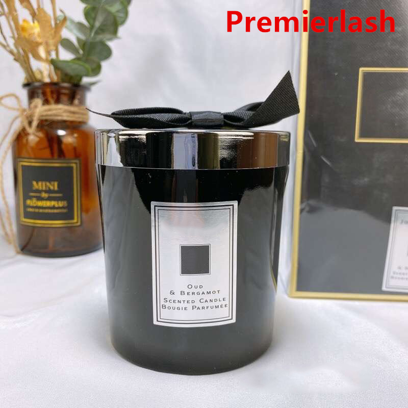 

Premierlash Candle 200g Sea Salt Wild Bluebell English Pear Oud Bergamot Scented Candles Bougie Parfume Brand Fragrance Deodorant Incense