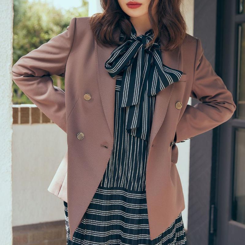 

Women' Suits & Blazers Simple Elegant Notched Collar Long Sleeve Blazer Women All Match Tops Japan Style Autumn Loose Office Lady Suit Coat, Black