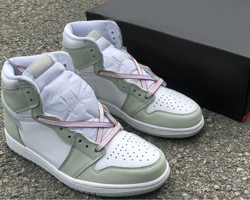 

2021 Jumpman 1 Men Women Basketball Shoes Top Quality High OG Seafoam Banned Bred Toe Chicago Luxury Designers Trainers Sneakers With Box, #1