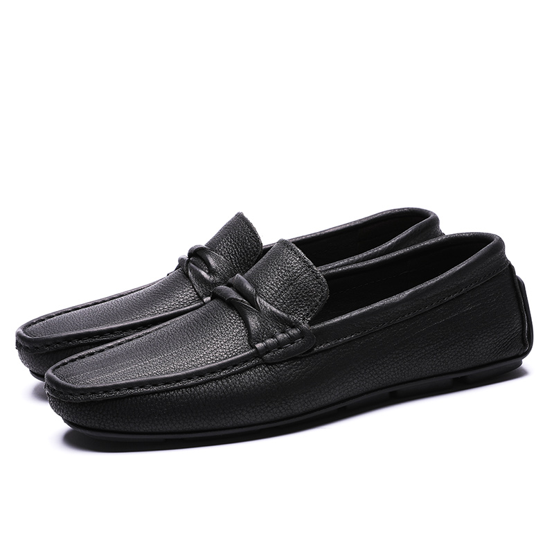 

Dress Shoes Black Brown Peas-shoes Fashionable Casual Rubber Sole Outdoor