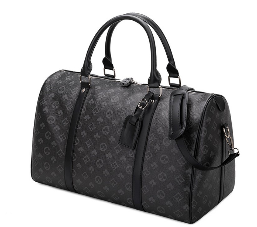 

Women sLarge capacity duffel bags travel handbag luxurys designers shoulder bag for men sport outdoor packs classic rolling soft sided suitcase luggage, No logo l size
