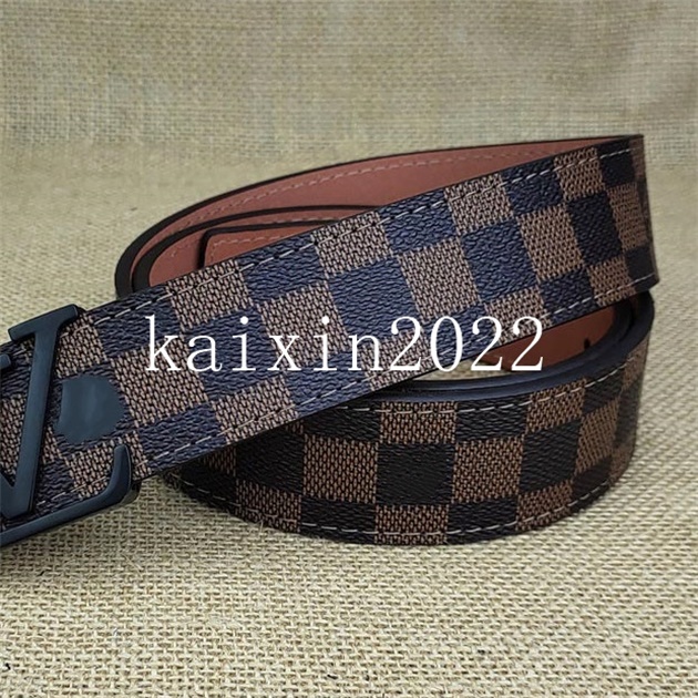 

2022 Fashion Big buckle genuine leather belt no box designer men women high quality mens belts, Black;brown