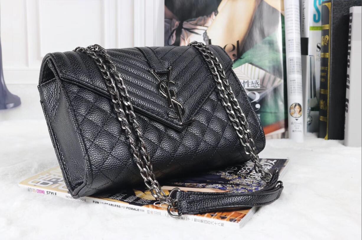 

hot solds womens bags designers handbags purses Luxurys Wallet Messenger Women Tote Fashion Bags Shoulder crossbody bag 895555 ySL, Black