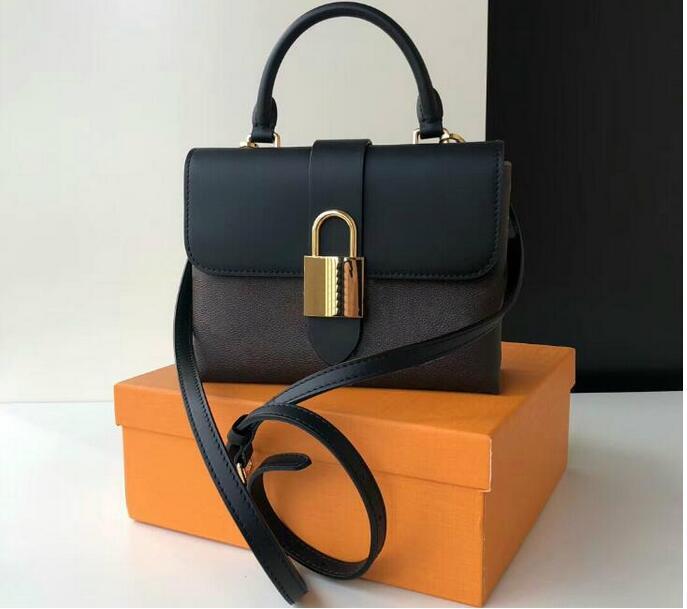 

fashion designers woman crossbody shoulder bags luxurys lock handbag leather mobile phone designer handbags slung Camera bag, Coffee