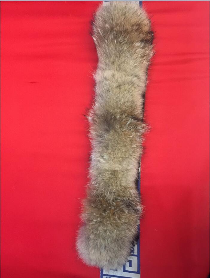 

Down jacket Fabric Wolf Fur, Black;white