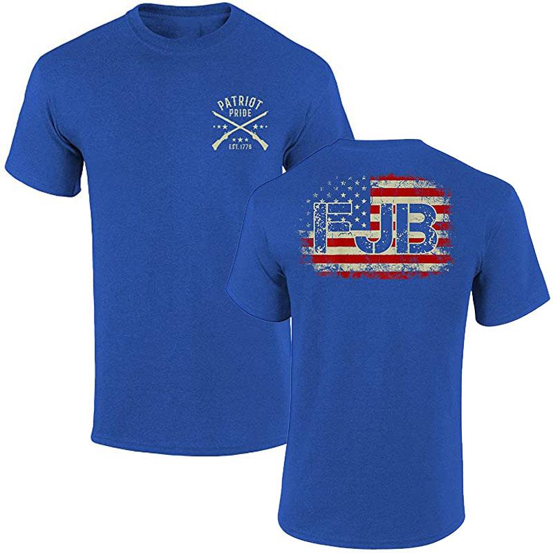 

Men' T-Shirts FJB Joe Biden Funny Political Humor Conservative Republican Short Sleeve T-Shirt, Black