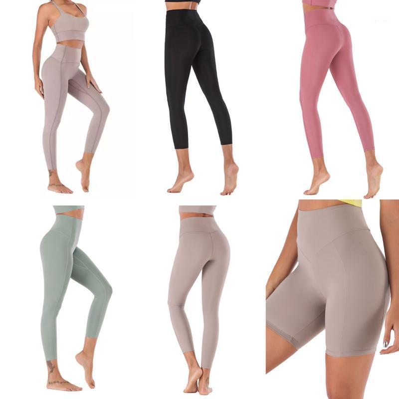 

Naked-Feels Yoga Set Clothes Leggings Workout Gym Pants Women Squat Proof High Waist Fitness Tights Sport Outfit, Grey bra