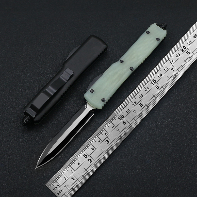

SF 4 Kinds Outdoor Camping Survival Knife Of G10 Handle + Aviation Aluminum Black D2 Steel Blade EDC Multi-Function Tools High hardness