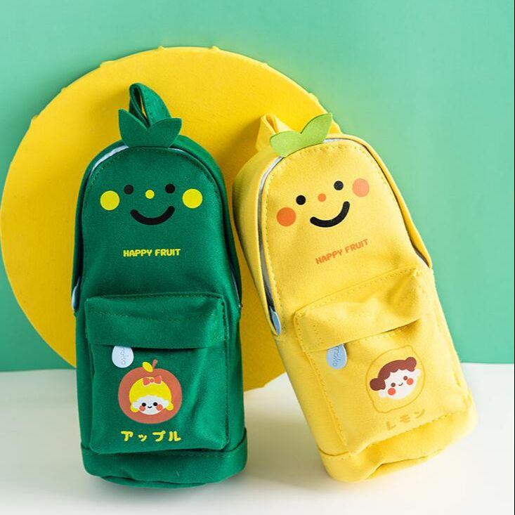 

Hello Happy Dinosaur Cartoon Big Storage Zipper Pencil Bag 22*11cm Bags