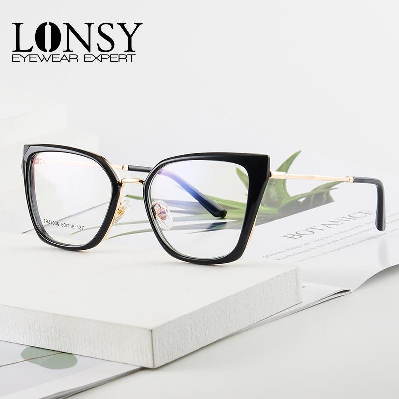 

Sunglasses Fashion Square Reading Glasses Women Anti Blue Light High Quality Cat Eye Presbyopia Woman Big Oversize Clear Eyewear